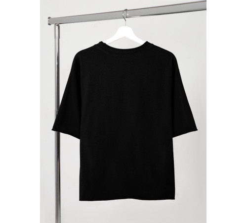 Футболка оверсайз Vozduh 2.0, черная