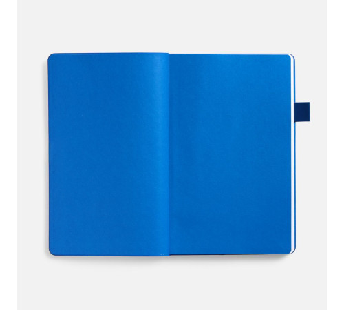 Ежедневник White Shall, недатированный, бело-синий