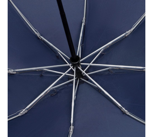 Зонт наоборот складной Futurum, темно-синий