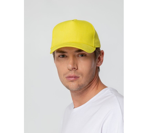 Бейсболка Standard, желтая (лимонная)