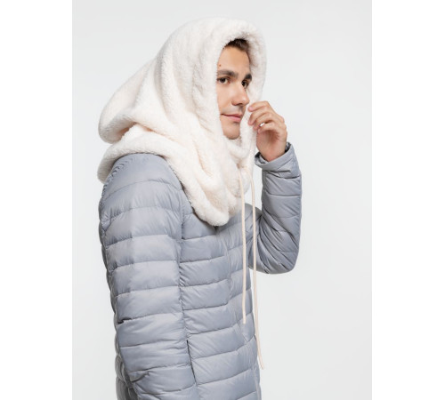 Балаклава-капюшон Flocky, молочно-белая