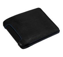 Портмоне Arrival, черное с синим