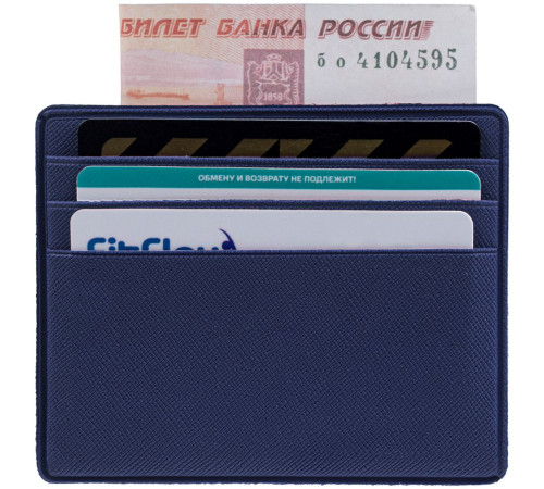 Чехол для карточек Devon, синий