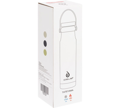 Термобутылка Tateyama, зеленая