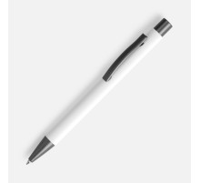 Ручка шариковая Atento Soft Touch, белая