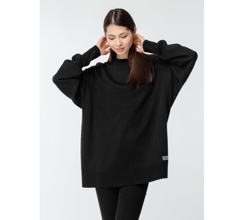 Джемпер оверсайз унисекс Stated в сумке, черный