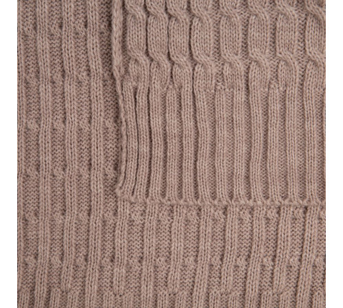 Плед Slumberland, бежевый меланж