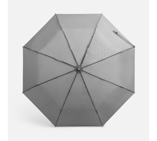 Зонт складной Hard Work с проявляющимся рисунком, серый
