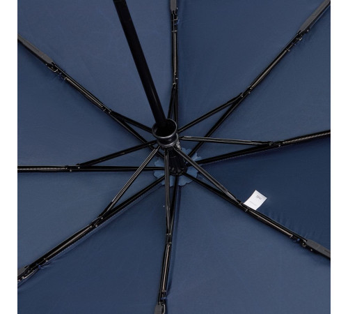 Зонт складной Fiber, темно-синий