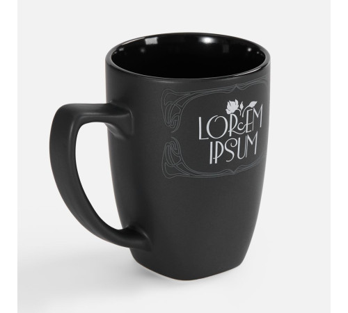 Кружка Foretta, черная