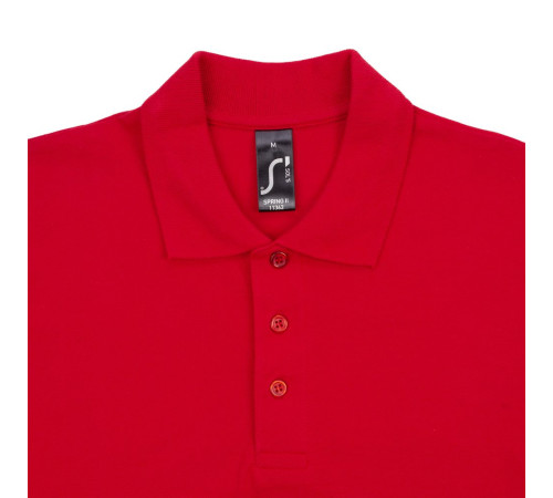 Рубашка поло мужская Spring 210, красная
