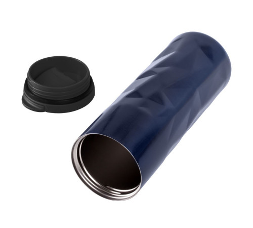 Термостакан Gems Black Sapphire, черный сапфир (синий)