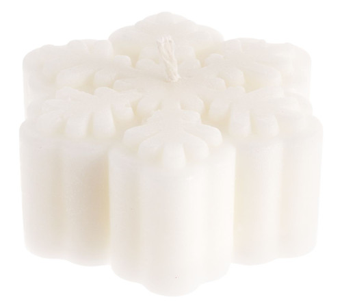 Свеча Snowlight 3, белая, 6 см
