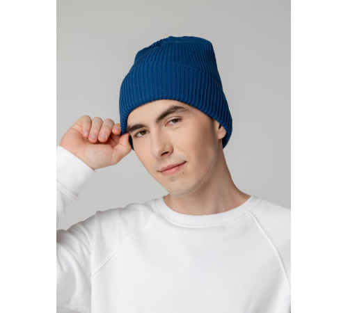 Шапка Franky, темно-синяя (лазурная)