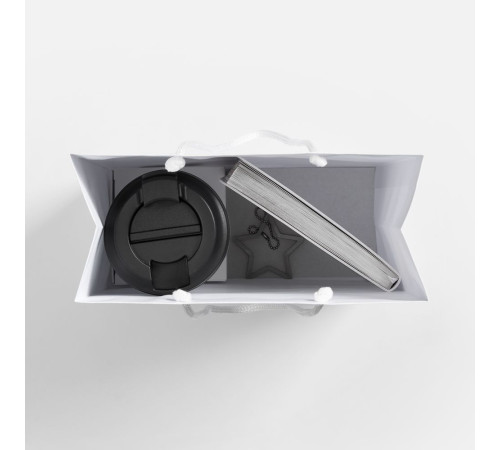 Набор Astrela, белый с серебристым