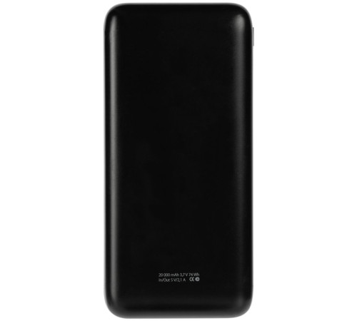 Внешний аккумулятор Gamechanger 20000 мАч, черный