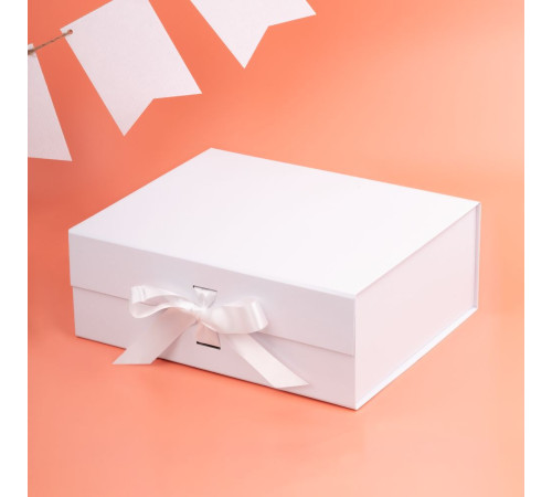 Коробка складная Rusetti, M, белая