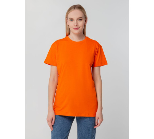 Футболка унисекс T-bolka 140, оранжевая
