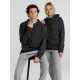 Толстовка с капюшоном унисекс Hoodie, серый меланж (антрацит)