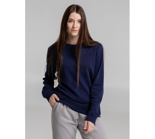 Свитшот унисекс BNC Inspire (Organic), темно-синий