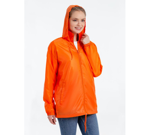 Ветровка унисекс Shift, оранжевая