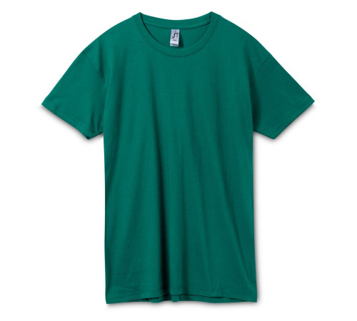 Футболка унисекс Regent 150, зеленая (изумрудная)
