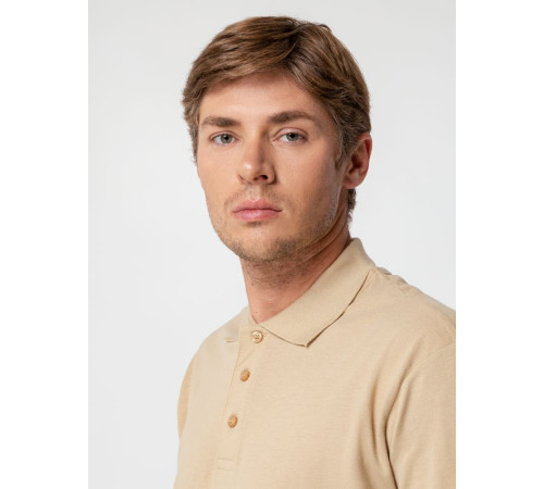 Рубашка поло мужская Summer 170, бежевая