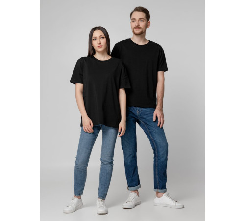 Футболка унисекс Tervu, черная