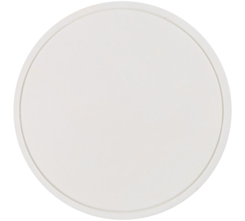 Лейбл из ПВХ Dzeta Round, L, белый