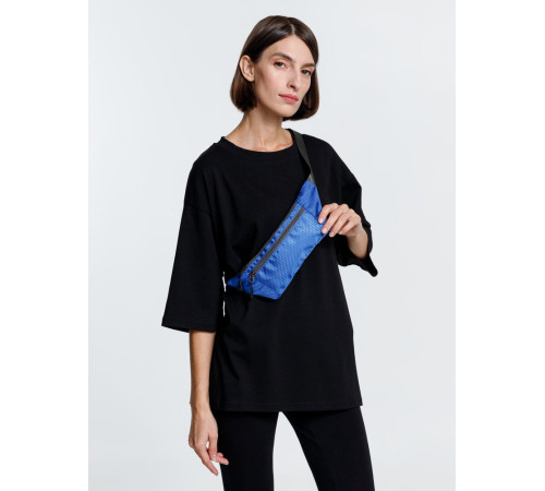 Спортивная поясная сумка Run for Fun, синяя