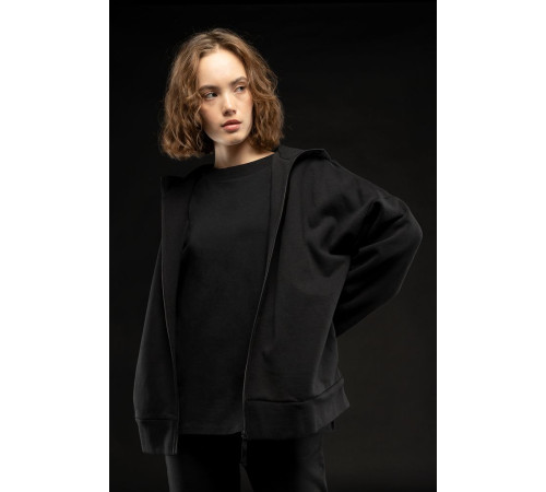 Футболка унисекс оверсайз T3, черная