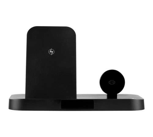 Зарядная станция с часами Clock Nest, черная