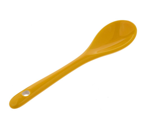 Кружка-хамелеон Melty с ложкой, черная с желтым