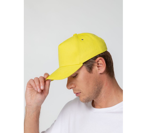 Бейсболка Standard, желтая (лимонная)