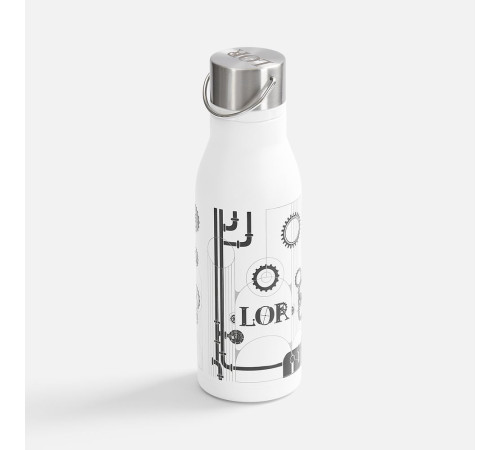 Термобутылка Tabenodo, белая