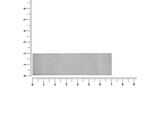 Лейбл тканевый Epsilon, XS, серый