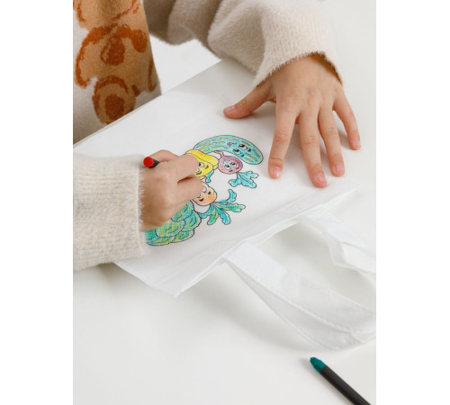 Сумка для раскрашивания Create, белая