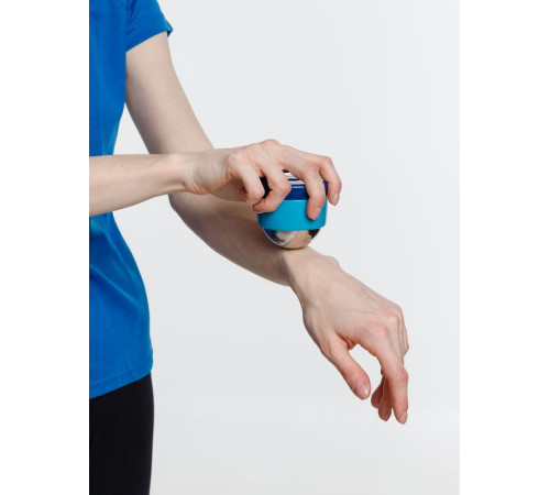 Шариковый ролик-массажер Blobus, синий с голубым