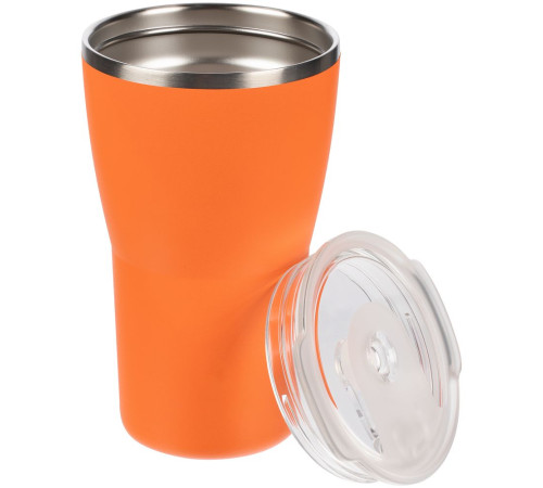 Термостакан Sapporo без логотипа, оранжевый