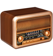 Bluetooth-колонка с радио Beatnik, коричневая