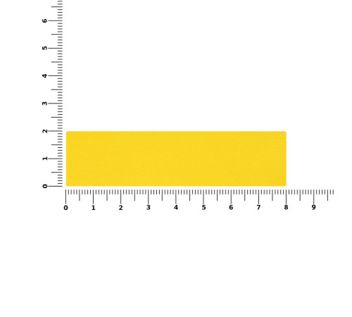 Лейбл Listra Latte, желтый