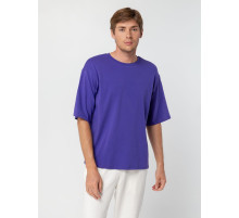 Футболка унисекс оверсайз Street Vibes, фиолетовая