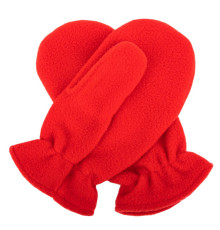 Варежки Fleecy, красные