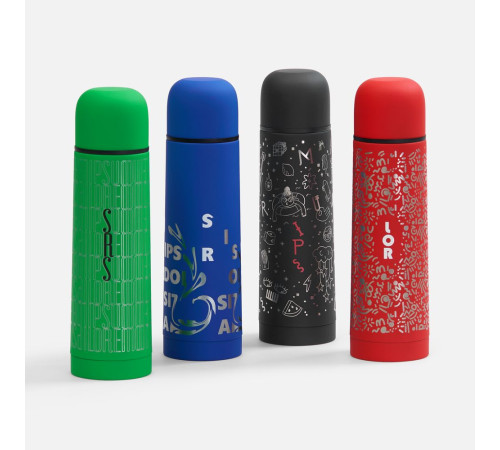 Термос Skydive, ver.2, черный