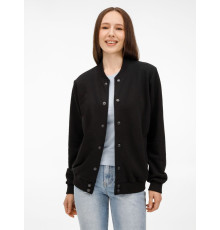 Бомбер унисекс Nuppu, черный