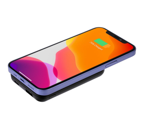 Магнитный беспроводной аккумулятор Magback 5000 мАч, черный