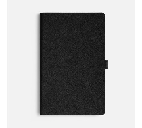 Ежедневник Lungo, недатированный, черный
