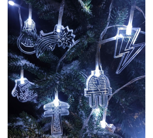 Светодиодная гирлянда Xmas Power, энергетика