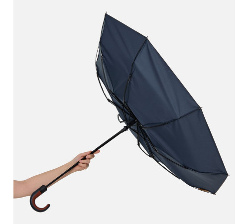 Складной зонт Palermo, темно-синий
