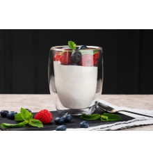 Стакан с двойными стенками Glass Big Bubble